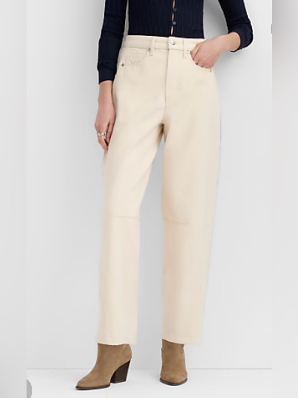 Loft Full Length Straight Jeans